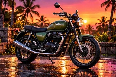 Royal Enfield Classic 350 de alquiler en Canggu