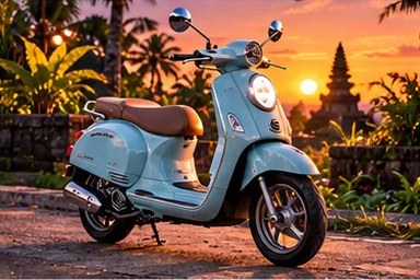 Vespa Sprint 150 de alquiler en Canggu