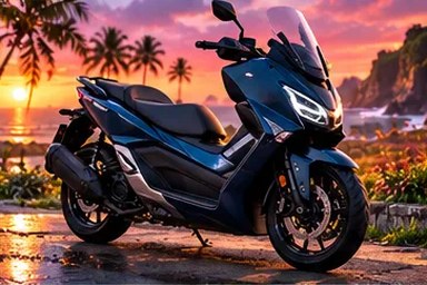 Yamaha XMAX 250 de alquiler en Canggu